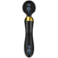 Massage Stick - Şarjlı Su Geçirmez Çift Motorlu Çift Yönlü Kullanım G Spot ve Klitoris Uyarıcı Wand Masaj Vibratör