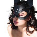 Sens Fantasy Cat Mask Deri Fantezi Kedi Maske - J968