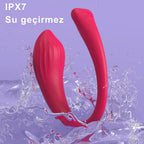 Whale Mini RTC - Şarjlı Kablosuz Kumandalı Klitoris G Spot Uyarıcı Giyilebilir Mini Partner Vibratör