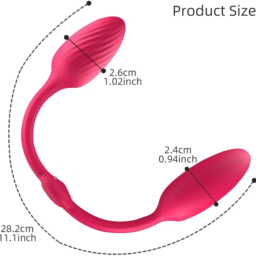 Yunman-Kumandalı Anal Plug ve G-Noktası Uyarıcı Vibratör – Çiftler İçin