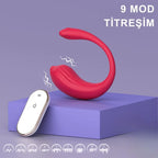 Whale Mini RTC - Şarjlı Kablosuz Kumandalı Klitoris G Spot Uyarıcı Giyilebilir Mini Partner Vibratör