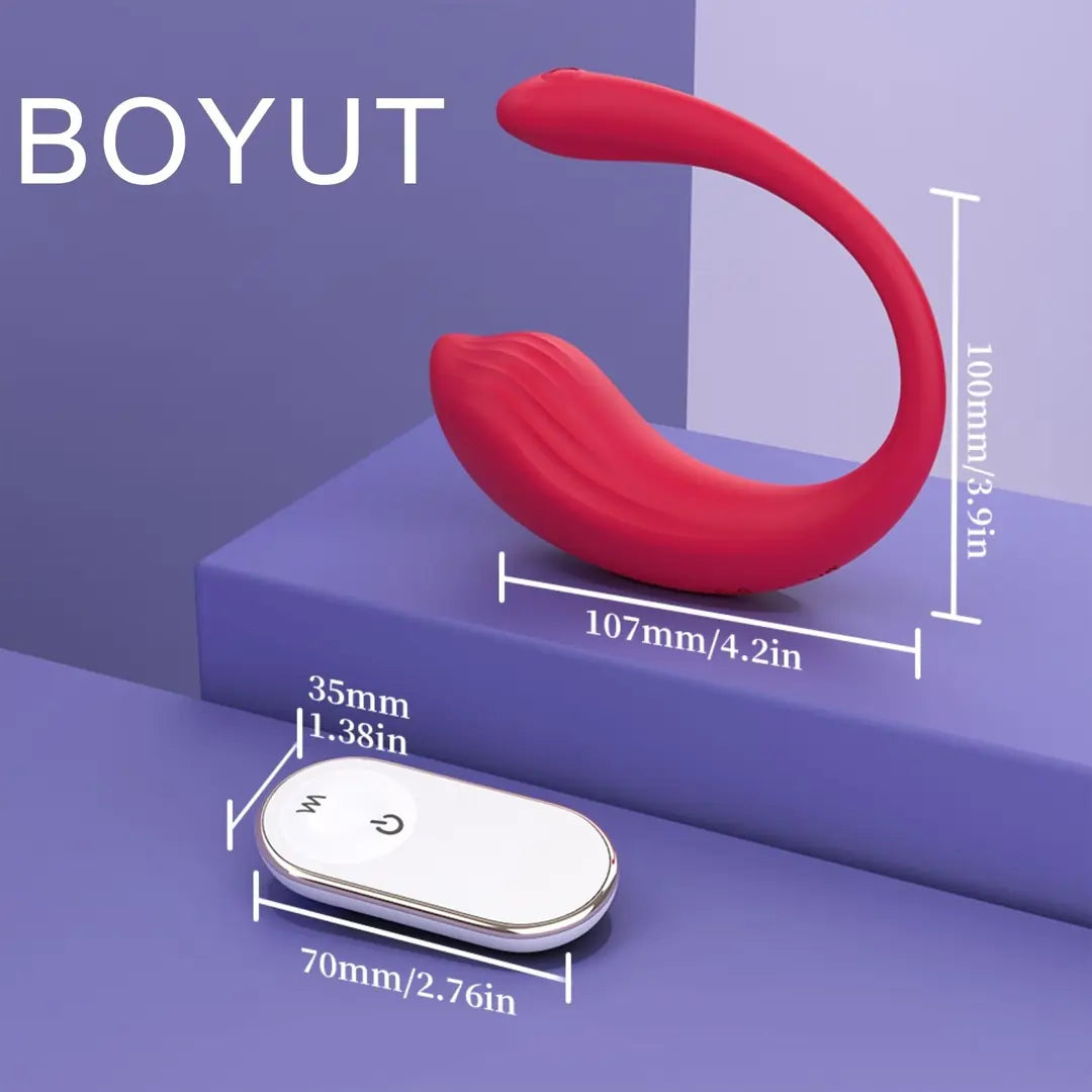 Whale Mini RTC - Şarjlı Kablosuz Kumandalı Klitoris G Spot Uyarıcı Giyilebilir Mini Partner Vibratör