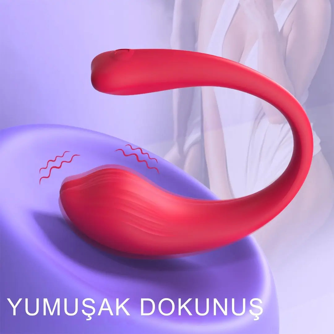Whale Mini RTC - Şarjlı Kablosuz Kumandalı Klitoris G Spot Uyarıcı Giyilebilir Mini Partner Vibratör