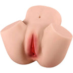 Katya - Anal Vajina Çift Girişli Realistik Kalça Titreşimli 2 in 1 Suni Vajina Mastürbatör 2.1 KG