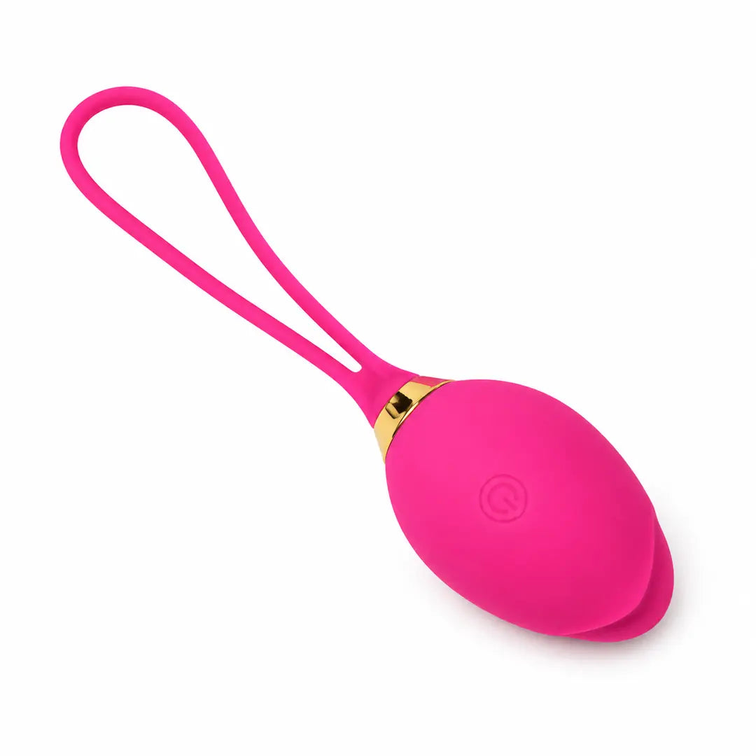 LumiLumi Pink Pearl Vibrating Egg Kablosuz Kumandalı Klitoris ve Vajina Uyarıcı 2 in 1 Vibratör