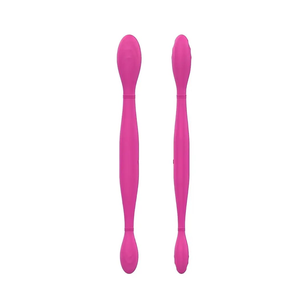DOUBLE ENDED Şarjlı Esnek ve Bükülebilir Titreşimli G-Spot Uyarıcı Çift Taraflı Vibratör - SENS SHOP