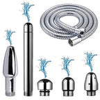 Shower Enema 5&amp;apos;li Duş Başlıklı Lavman Anal Temizlik Seti
