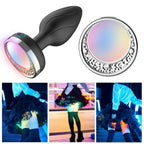 PRIME TOYS Işıklı Anal Plug Titreşimli Kablosuz Kumandalı Giyilebilir Anal Vibratör