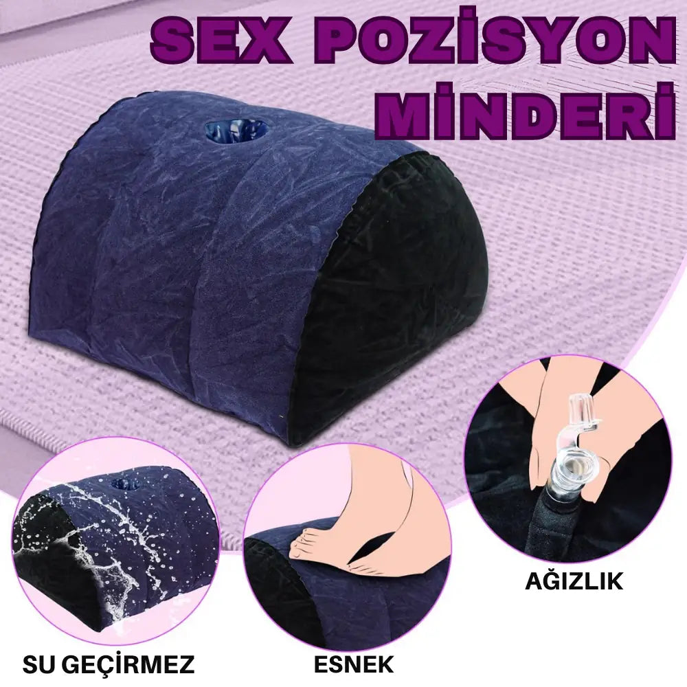 Çiftlere Özel Pozisyon Çeşitlendirici Sex Tabure ve Yastık Seti