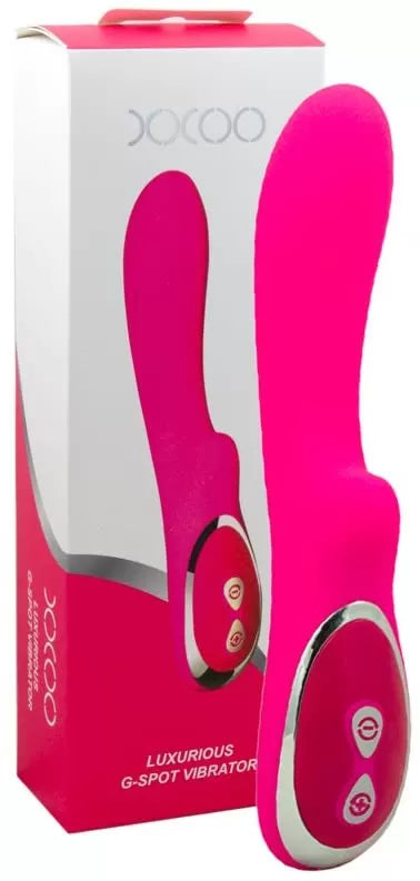Docoo - Şarjlı 10 Fonksiyonlu G Spot Uyarıcı Güçlü Titreşimli Su Geçirmez Lüks Vibratör