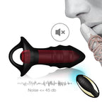 KYLIN PRO Kablosuz Kumandalı USB Şarjlı 9 Modlu Anal Vibratör - Siyah