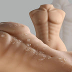 Premium Torso Masturbator Barry - Mega Boy Anal Girişli Yapay Penisli Erkek Yarım Vücut Realistik Manken