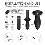 ROAR RCT Kablosuz Kumandalı Vantuzlu Titreşimli Anal Plug Set