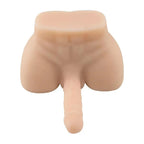 Premium Torso Masturbator Rock - Anal Girişli 17 CM Yapay Penisli Erkek Realistik Yarım Vücut Manken