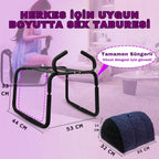 Çiftlere Özel Pozisyon Çeşitlendirici Sex Tabure ve Yastık Seti