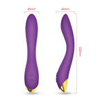 Flamingo - Şarjlı Esnek Yumuşak Doku Eğilebilir G Spot Uyarıcı Vibratör - Mor