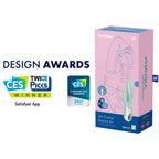 Satisfyer Air Pump 5 Bunny Connect App Telefon Kontrollü Şişirilebilir 2 in 1 Rabbit Vibratör