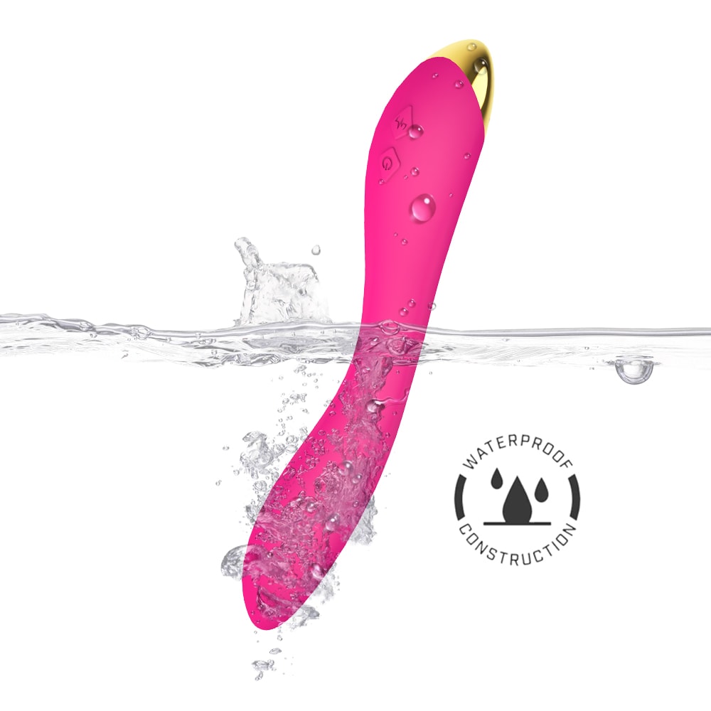 Flamingo - Şarjlı Esnek Yumuşak Doku Eğilebilir G Spot Uyarıcı Vibratör - Pembe