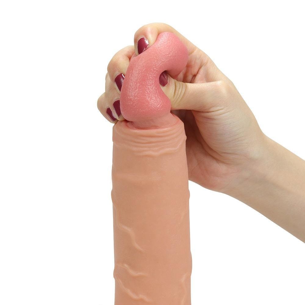 Hollow Big - Yumuşak Doku İçi Boş Realistik Strapon Dildo Kemerli Belden Bağlamalı Gerçekçi Yapay Penis