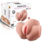 Lina - Anal Vajina Çift Girişli Realistik Kalça Titreşimli 2 in 1 Suni Vajina Mastürbatör 1.9 KG