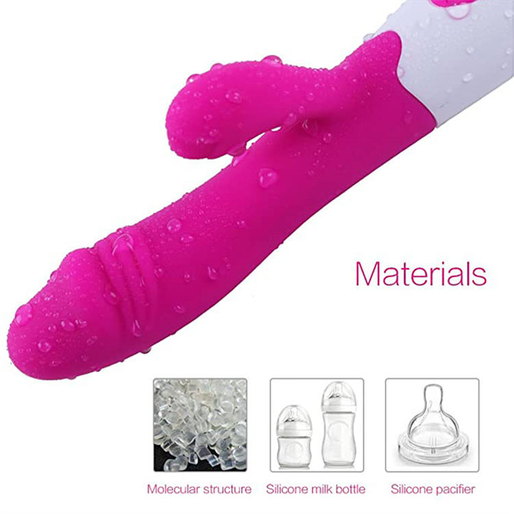 Sora - Pilli Aynı Anda Klitoris ve G-Spot Uyarıcı 2 in 1 Rabbit Vibratör