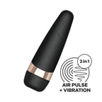 Satisfyer Pro 3+ Emiş ve Titreşim Özellikli 2 in 1 Vibratör