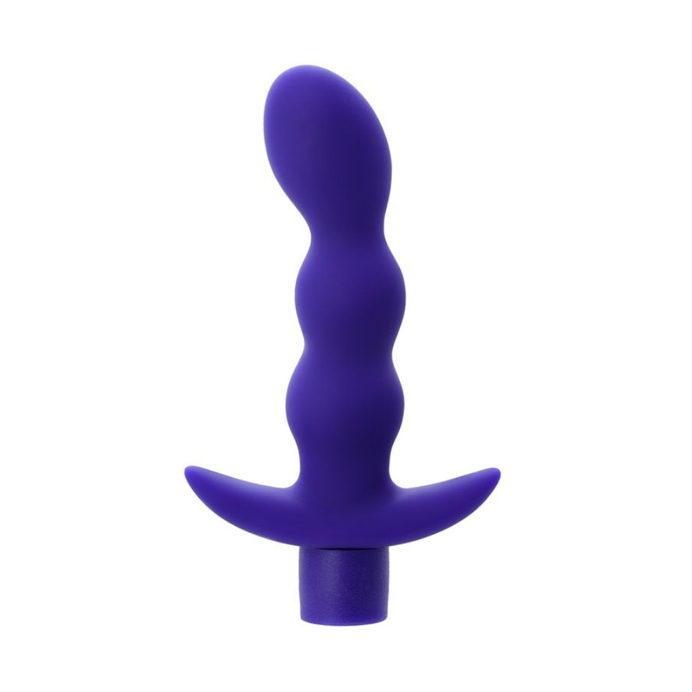 Adore Boğumlu Yapıda Güçlü Titreşimli Silikon Anal Plug Vibratör