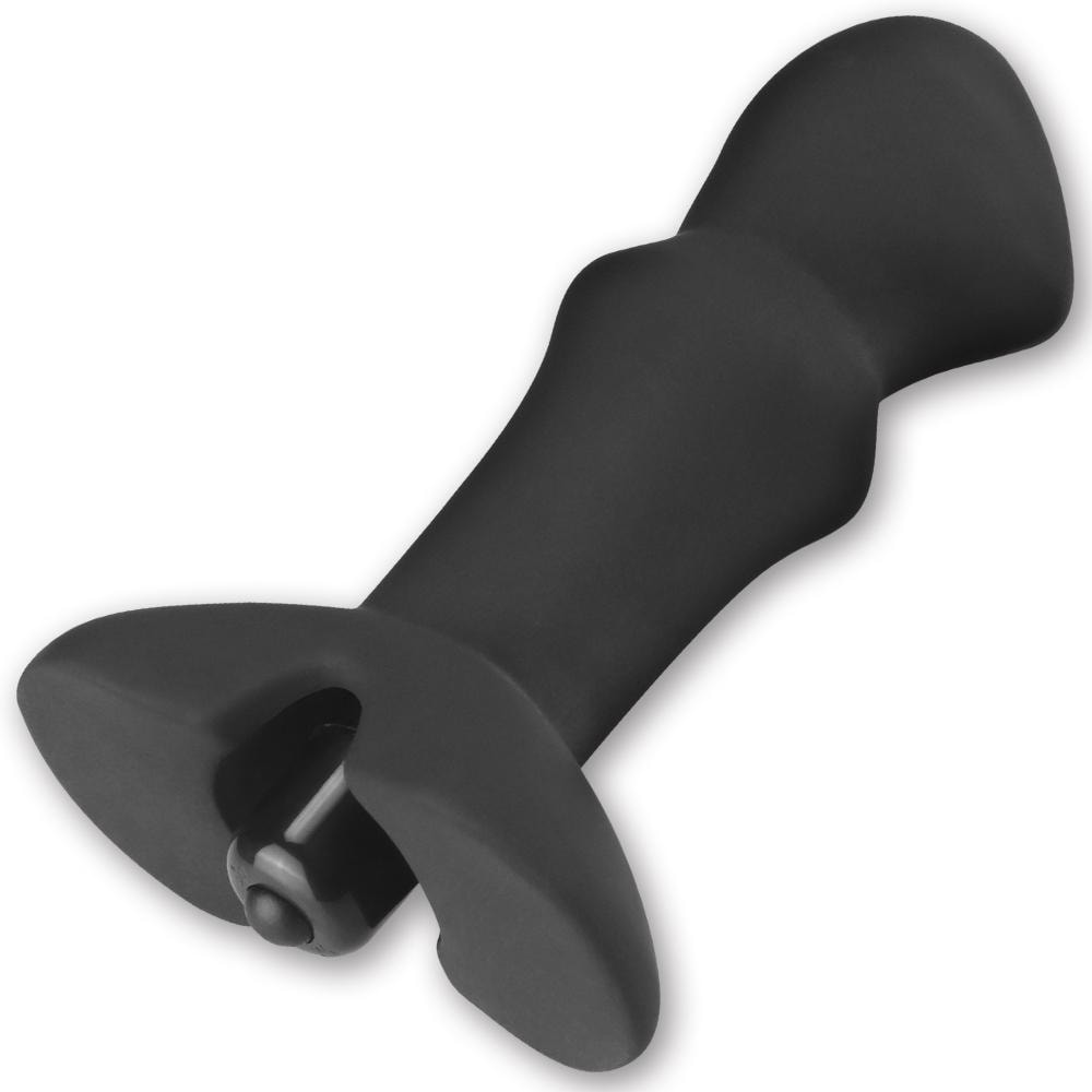Silicone Prostate Stud - Çıkar Tak Bullet Vibratörlü Prostat Uyarıcı Vibratör Güçlü Titreşimli 10 Fonksiyonlu Silikon Anal Plug