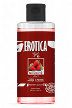 Strawberry 4 in 1 WB Lube 100ml by Sens Su Bazlı Çilek Aromalı Kayganlaştırıcı Masaj Jeli