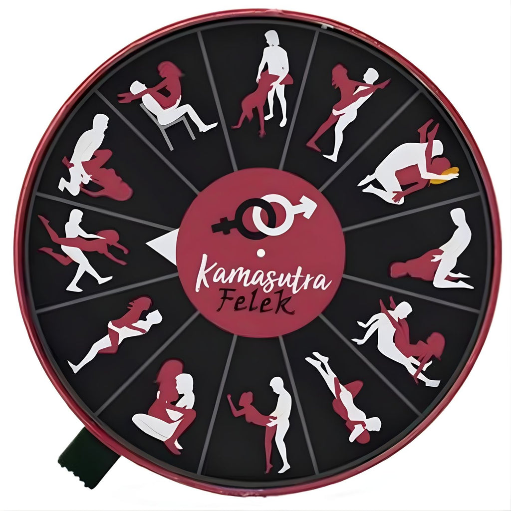 Sens Fantasy Kamasutra Erotik Oyunlar İçin Çeşitli Pozisyon Çarkı - J972