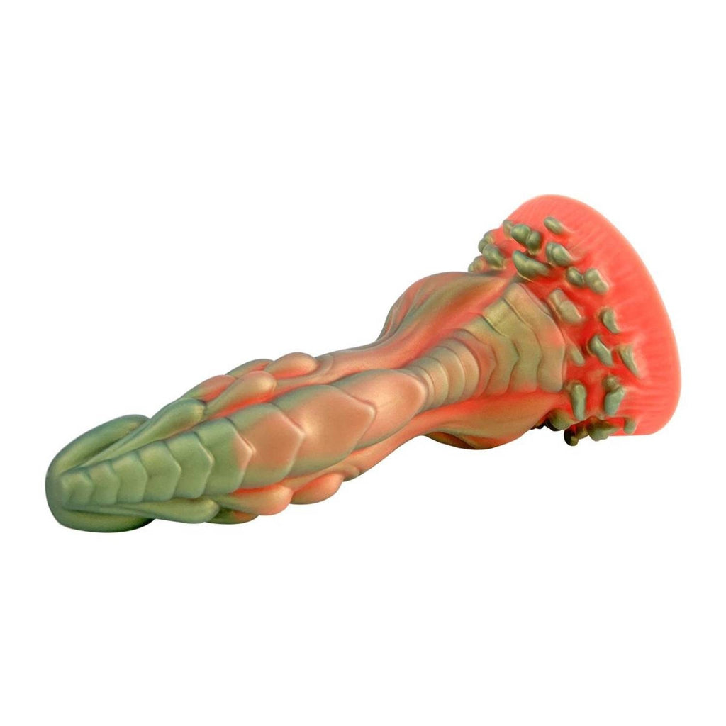 Monster Cock Bukrek - Silicone Realistic Animal Dragon Dildo Silikon Gerçekçi Doku Ejderha Yapay Penis 18.5x5.4 CM