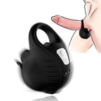 Lock - Şarjlı Kablosuz Kumandalı Testis Masaj Vibratörü Güçlü Titreşimli Penis Yüzüğü