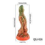 Monster Cock Minotor - Silicone Realistic Animal Bull Dildo Silikon Gerçekçi Doku Boğa Yapay Penis 25x7.2 CM