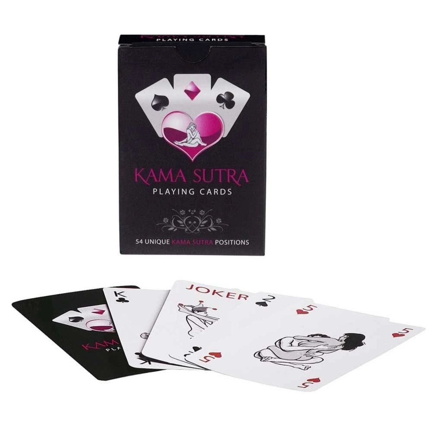 Sens Fantasy Kamasutra Pozisyon Görselli İskambil Kağıdı Erotik Oyun Kartları - J970