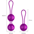 M3 Şarjlı Uzaktan Kumandalı G-Spot Klitoris Uyarıcı Giyilebilir Vibratör Kegel Egzersiz Vajinal Top