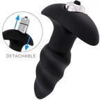 Love Arrow - Çıkar Tak Bullet Vibratörlü Güçlü Titreşimli 1 Fonksiyonlu Silikon Anal Plug
