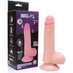 Arthur - Hareketli Kayar Deri Çift Katmanlı Realistik Vibratör Dildo Ultra Yumuşak Gerçekçi Titreşimli Yapay Penis