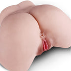 Anna - Realistik Kalça Anal Vajina Çift Girişli 2 in 1 Titreşimli Isıtmalı Suni Vajina Mastürbatör 4.5 KG