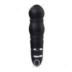 Backyard Butt Plug - Kademeli Boyut Güçlü Titreşimli Silikon Anal Plug 10 CM