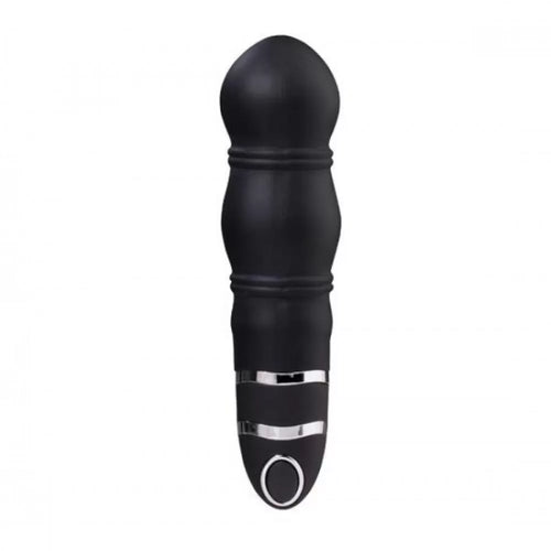 Backyard Butt Plug - Kademeli Boyut Güçlü Titreşimli Silikon Anal Plug 10 CM