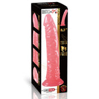 Güçlü Vantuzlu Damarlı Testissiz Realistik Dildo Anal Vajina Kullanım Gerçekçi Yapay Penis 21x3.5 CM