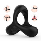 Black Rider Ereksiyon Artırıcı Çok Esnek Silikon Testis Halkalı Penis Yüzüğü