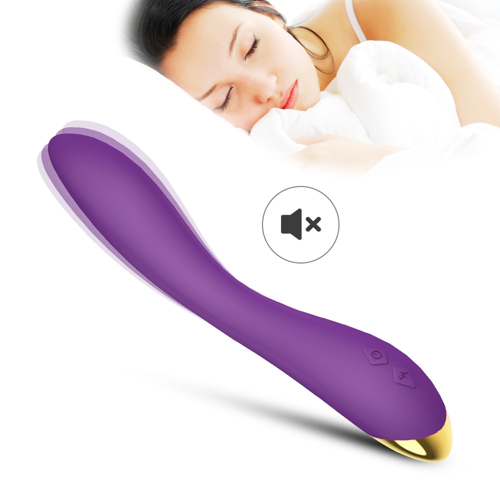Flamingo - Şarjlı Esnek Yumuşak Doku Eğilebilir G Spot Uyarıcı Vibratör - Mor