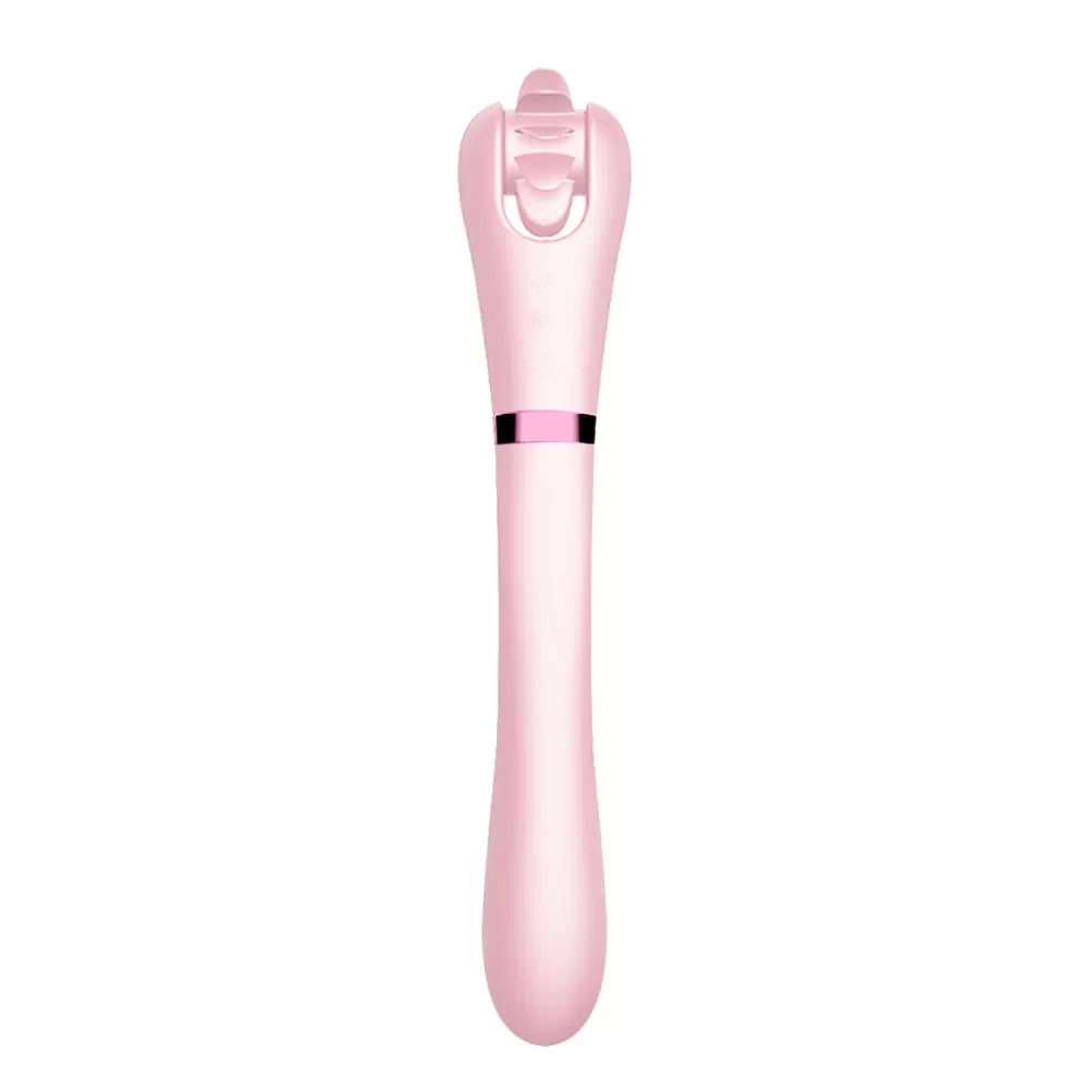Manyetik Şarjlı Bükülebilir G Spot ve Klitoris Uyarıcı 3 in 1 Dil Vibratör