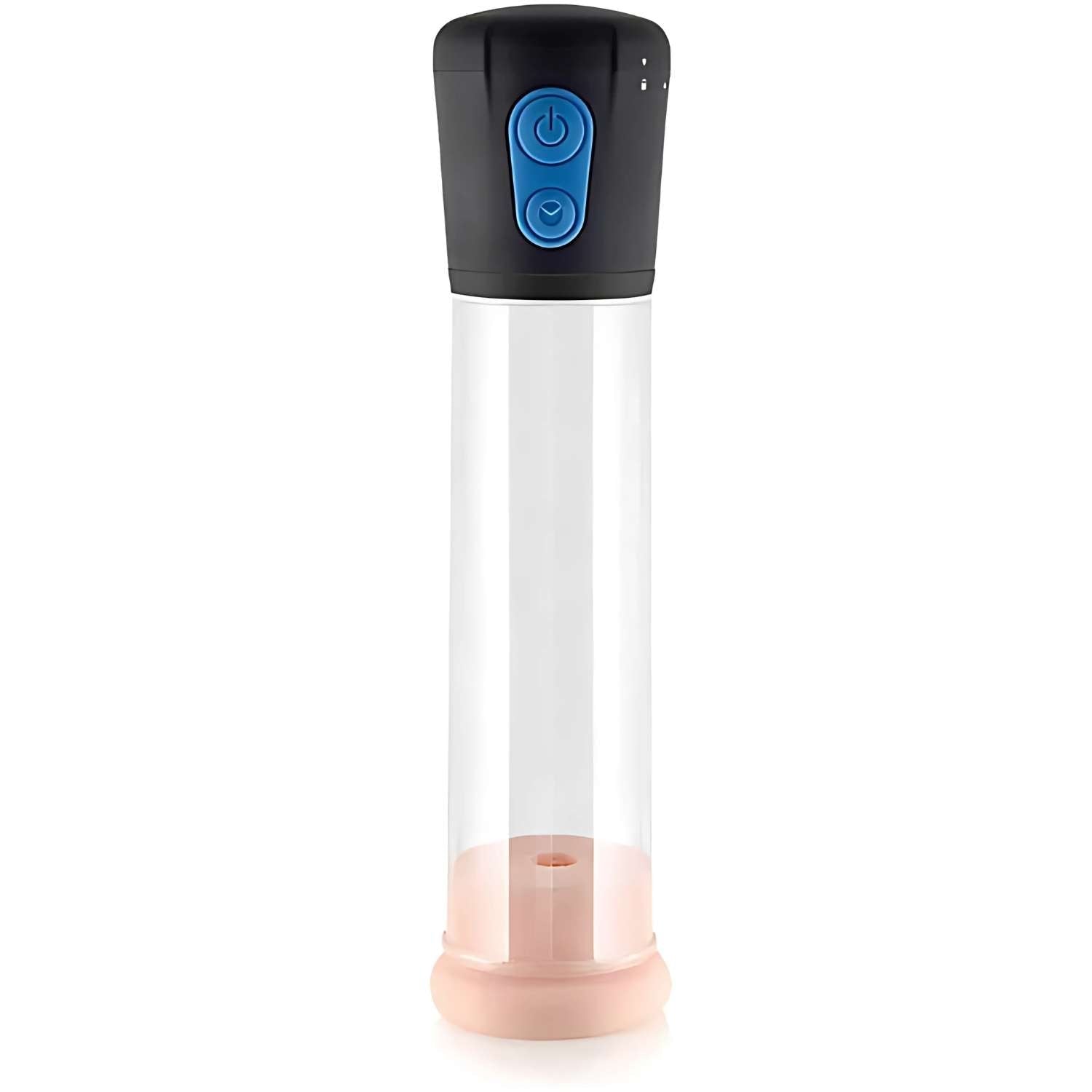 Pilli Otomatik Pro Penis Pompası Vajina Başlıklı Siyah - Maximizer Worx VX4