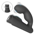 Gladiator - Şarjlı Çıkarılabilir Bullet Motorlu 2 in 1 Perine ve Prostat Uyarıcı Vibratör