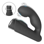 Gladiator - Şarjlı Çıkarılabilir Bullet Motorlu 2 in 1 Perine ve Prostat Uyarıcı Vibratör