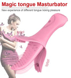 Magical Tongue Şarjlı Anal Klitoral Masaj G Spot Uyarıcı Dil Vibratör