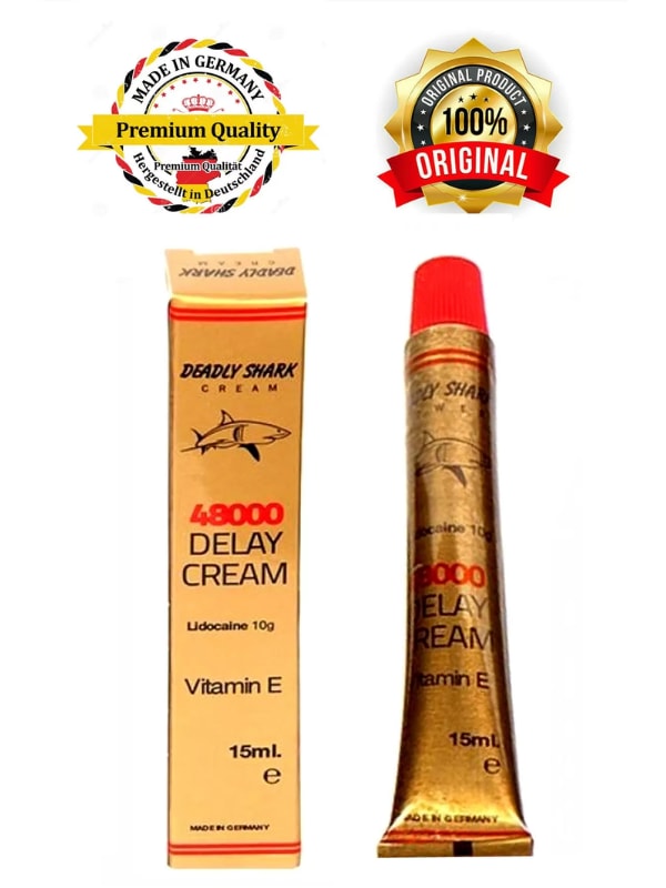 Deadly Shark Delay 48.000 Krem E Vitaminli Delay Cream