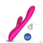 Spark - Şarjlı Isıtmalı Aynı Anda Klitoris ve G Spot Uyarıcı Güçlü Titreşimli 2 in 1 Rabbit Vibratör